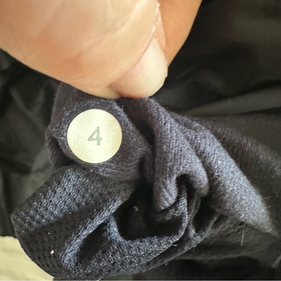 Lululemon ‘The Fluffiest Vest’ (Navy Blue/Cypress Plaid) Reversible Down Vest - Picture 15 of 16